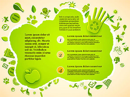 Plantilla de presentación de sostenibilidad, Diapositiva 3, 02882, Plantillas de presentación — PoweredTemplate.com