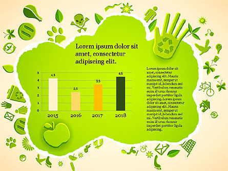 Plantilla de presentación de sostenibilidad, Diapositiva 5, 02882, Plantillas de presentación — PoweredTemplate.com