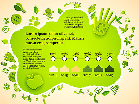 Duurzaamheid presentatiesjabloon, Dia 6, 02882, Presentatie Templates — PoweredTemplate.com
