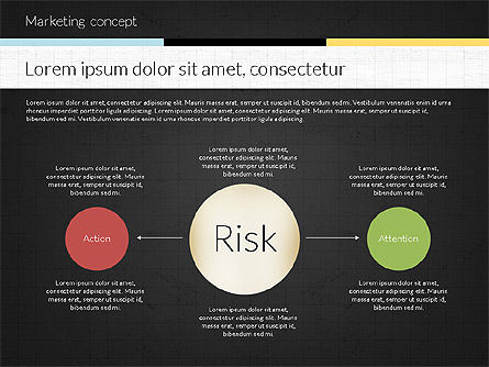 Concepto de Presentación de Marketing, Diapositiva 12, 02884, Plantillas de presentación — PoweredTemplate.com