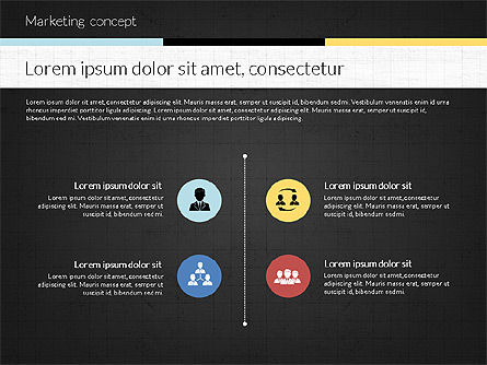 Concept de présentation marketing, Diapositive 16, 02884, Modèles de présentations — PoweredTemplate.com