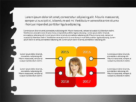 Présentation de la structure de l'entreprise, Diapositive 3, 02886, Graphiques organisationnels — PoweredTemplate.com