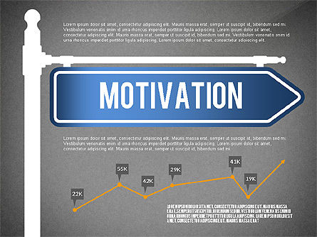 Presentación con gráficos y marcas, Diapositiva 14, 02889, Plantillas de presentación — PoweredTemplate.com