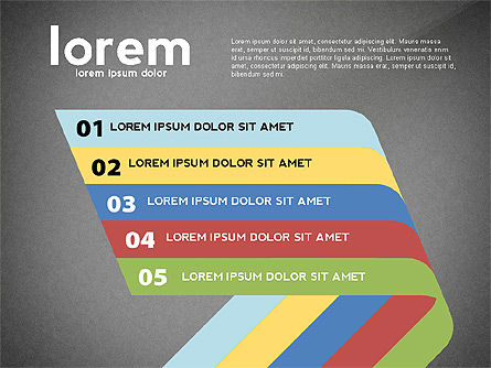 Opzioni piano Toolbox, Slide 12, 02892, Diagrammi Palco — PoweredTemplate.com