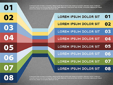 Opzioni piano Toolbox, Slide 13, 02892, Diagrammi Palco — PoweredTemplate.com
