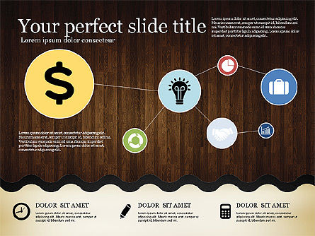 Woody stijl presentatiesjabloon, Dia 12, 02893, Presentatie Templates — PoweredTemplate.com