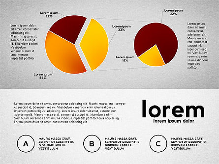 Formes et silhouettes de puzzle, Diapositive 8, 02894, Schémas puzzle — PoweredTemplate.com