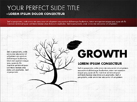 Presentación de estilo de pizarra, Diapositiva 14, 02901, Plantillas de presentación — PoweredTemplate.com