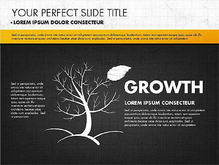 Presentación de estilo de pizarra, Diapositiva 6, 02901, Plantillas de presentación — PoweredTemplate.com
