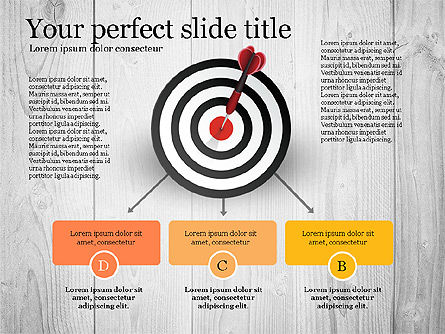 Concepto objetivo, Diapositiva 2, 02902, Modelos de negocios — PoweredTemplate.com