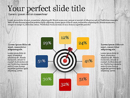 Concept ciblé, Diapositive 4, 02902, Modèles commerciaux — PoweredTemplate.com