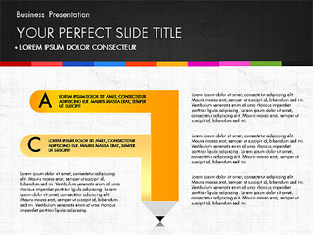 Presentasi Dengan Tahapan, Slide 4, 02903, Diagram Panggung — PoweredTemplate.com