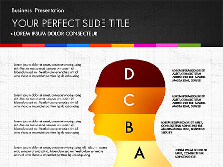 Presentasi Dengan Tahapan, Slide 8, 02903, Diagram Panggung — PoweredTemplate.com