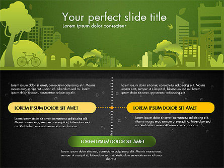 Green City Presentation Template, Slide 10, 02908, Presentation Templates — PoweredTemplate.com