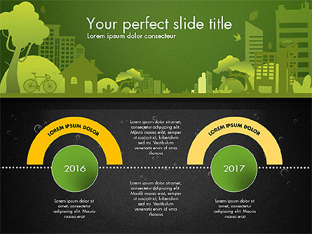 Green City Presentation Template, Slide 12, 02908, Presentation Templates — PoweredTemplate.com