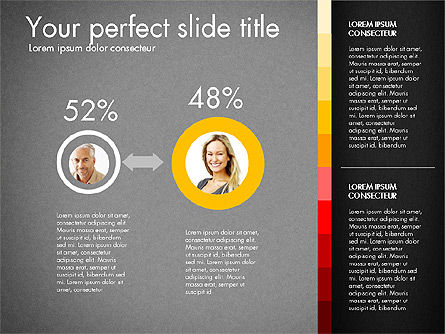 Business Report Concept Presentation Template, Slide 14, 02918, Presentation Templates — PoweredTemplate.com