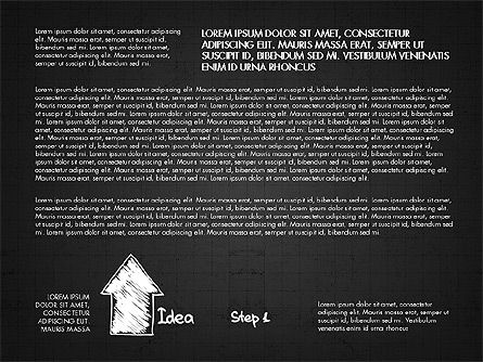 Concepto del plan de negocios, Diapositiva 10, 02933, Diagramas de proceso — PoweredTemplate.com
