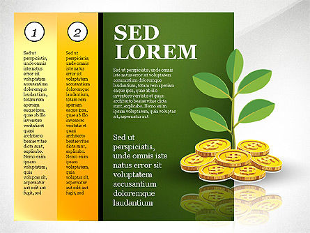 Konsep Pilihan Investasi, Slide 13, 02934, Diagram Panggung — PoweredTemplate.com