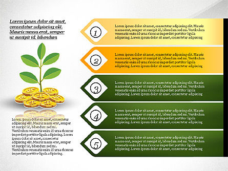 Konsep Pilihan Investasi, Slide 15, 02934, Diagram Panggung — PoweredTemplate.com