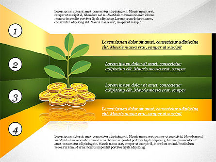Opzioni di investimento concetto, Slide 16, 02934, Diagrammi Palco — PoweredTemplate.com
