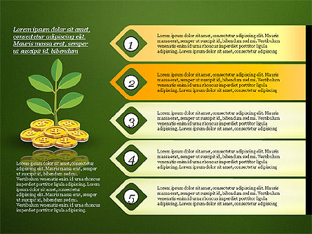 Konsep Pilihan Investasi, Slide 7, 02934, Diagram Panggung — PoweredTemplate.com