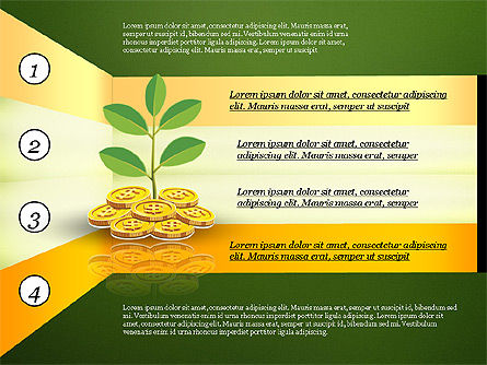 Konsep Pilihan Investasi, Slide 8, 02934, Diagram Panggung — PoweredTemplate.com