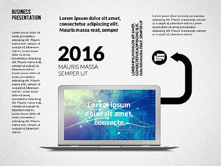 Concepto de presentación social creativa, Diapositiva 4, 02938, Plantillas de presentación — PoweredTemplate.com