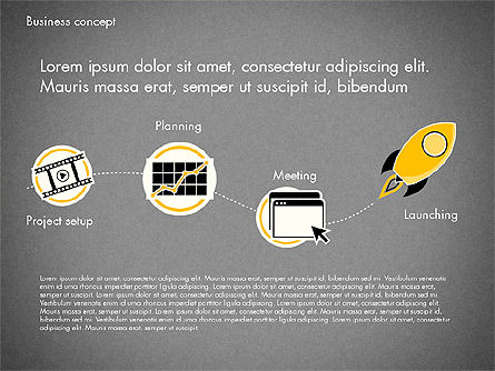 Modèle de présentation d'idée de démarrage, Diapositive 15, 02940, Modèles de présentations — PoweredTemplate.com