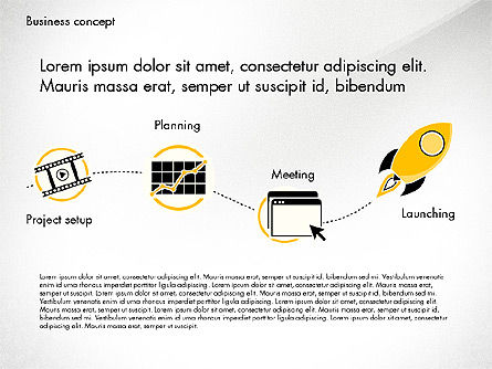 Modèle de présentation d'idée de démarrage, Diapositive 7, 02940, Modèles de présentations — PoweredTemplate.com