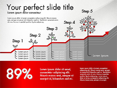 Growth Business Presentation Template, Slide 6, 02943, Presentation Templates — PoweredTemplate.com