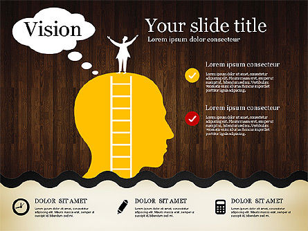 Business Presentation with Vivid Shapes, Slide 12, 02947, Presentation Templates — PoweredTemplate.com