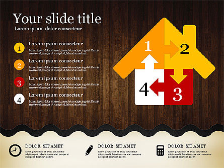 Presentasi Bisnis Dengan Bentuk Yang Jelas, Slide 13, 02947, Templat Presentasi — PoweredTemplate.com