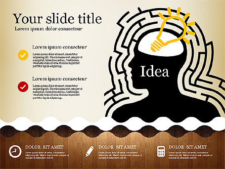 Presentación de negocios con formas vivas, Diapositiva 3, 02947, Plantillas de presentación — PoweredTemplate.com
