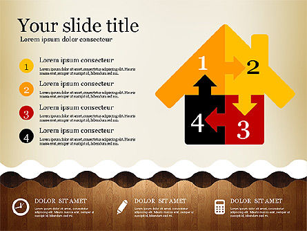 Presentasi Bisnis Dengan Bentuk Yang Jelas, Slide 5, 02947, Templat Presentasi — PoweredTemplate.com