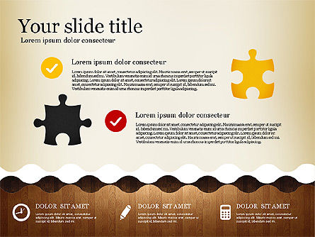 Presentasi Bisnis Dengan Bentuk Yang Jelas, Slide 8, 02947, Templat Presentasi — PoweredTemplate.com