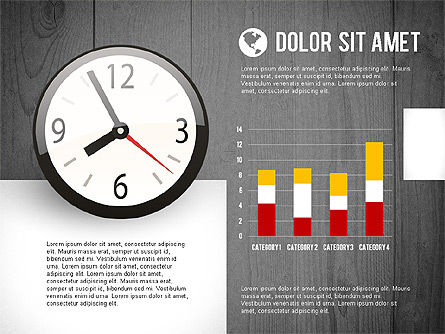 옵션 및 차트가있는 Infographics, 슬라이드 10, 02948, 단계 도표 — PoweredTemplate.com