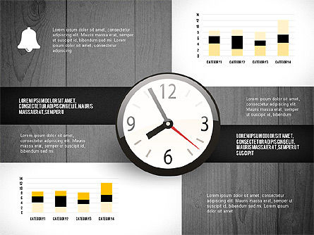 Infografica con opzioni e grafici, Slide 16, 02948, Diagrammi Palco — PoweredTemplate.com