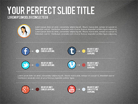 Concepto de presentación del equipo empresarial, Diapositiva 16, 02950, Plantillas de presentación — PoweredTemplate.com