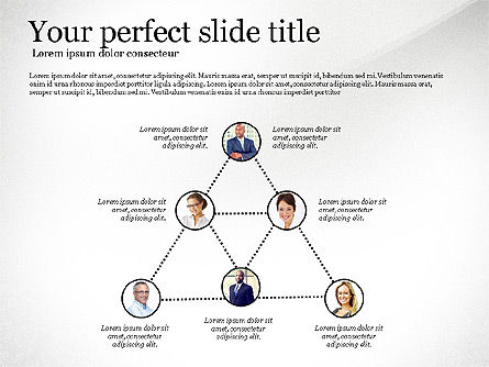 Diagrama de organización de la empresa, Diapositiva 2, 02958, Organigramas — PoweredTemplate.com
