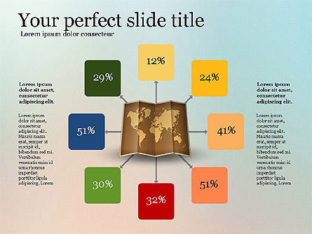 Modèle d'infographie de voyage, Diapositive 12, 02963, Infographies — PoweredTemplate.com