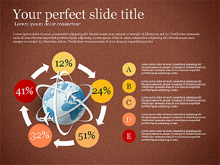 Travel Infographics Template, Slide 5, 02963, Infographics — PoweredTemplate.com