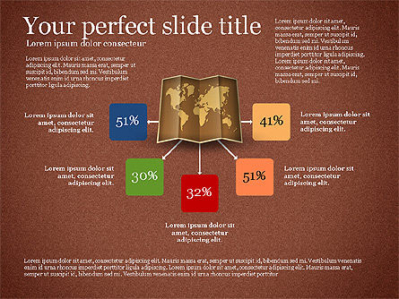 Reise-Infografik-Vorlage, Folie 8, 02963, Infografiken — PoweredTemplate.com