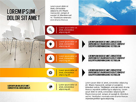 Langkah Pendidikan, Slide 8, 02966, Bagan dan Diagram Pendidikan — PoweredTemplate.com