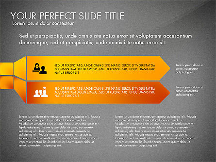 Directions et options, Diapositive 16, 02967, Schémas de procédés — PoweredTemplate.com