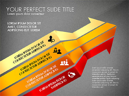 Petunjuk Dan Pilihan, Slide 9, 02967, Diagram Proses — PoweredTemplate.com