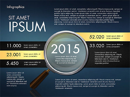 Analytische infographics, Dia 15, 02970, Infographics — PoweredTemplate.com