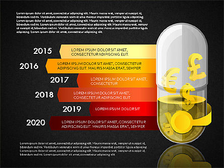 Opciones y etapas financieras, Diapositiva 16, 02972, Diagramas de la etapa — PoweredTemplate.com