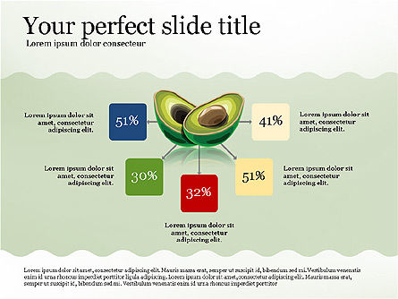 Nutrisi Dalam Infografis Makanan, Slide 7, 02973, Infografis — PoweredTemplate.com