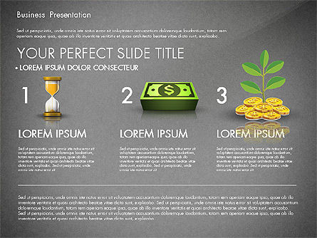 Financiële pitchdeck presentatiesjabloon, Dia 13, 02976, Presentatie Templates — PoweredTemplate.com