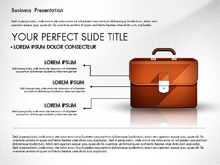 Financiële pitchdeck presentatiesjabloon, Dia 4, 02976, Presentatie Templates — PoweredTemplate.com